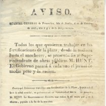 Public works announcement